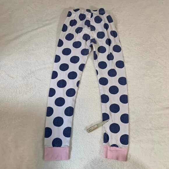 5/$25 Carter's white blue polka dot cotton short sleeve pants pajamas jammies pj - Picture 7 of 8